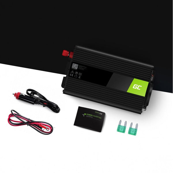Green Cell INV05DE strømadapter og vekselret Automatisk 300 W Sort