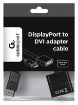 Gembird A-DPM-VGAF-02 videokabel adapter 0,15 m VGA (D-Sub) DisplayPort Sort