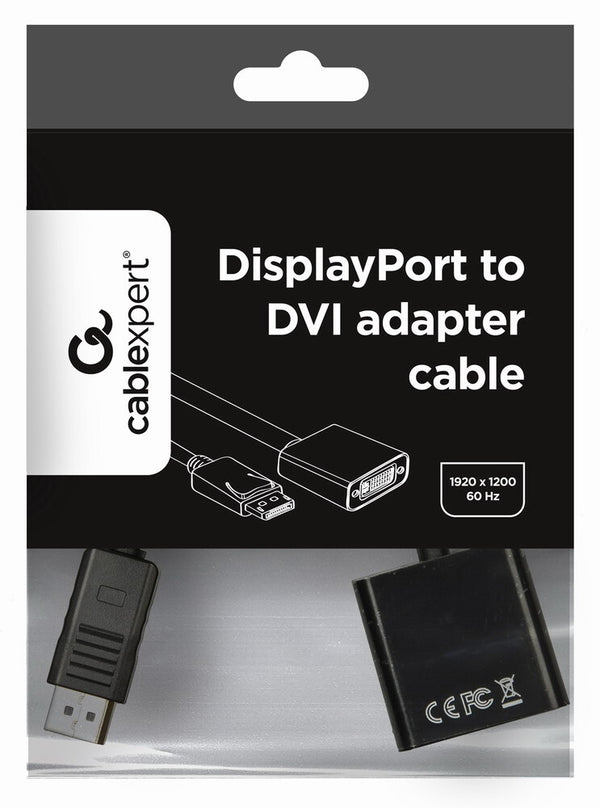 Gembird A-DPM-VGAF-02 videokabel adapter 0,15 m VGA (D-Sub) DisplayPort Sort