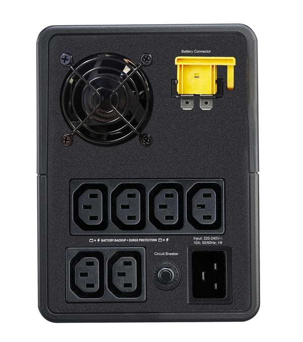 APC Easy UPS UPS-enhed Interaktivt indgangsstik 2,2 kVA 1200 W 6 AC stikkontakt(er)