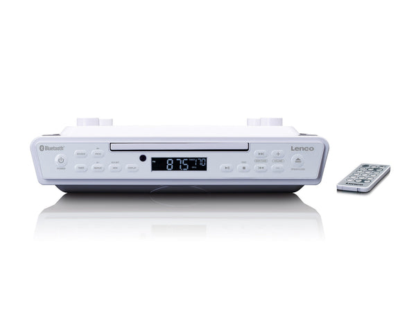 Lenco KCR-150 Vægmonteret Digital Hvid