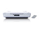 Lenco KCR-150 Vægmonteret Digital Hvid