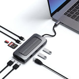 Satechi ST-UCMXAM dockingstation USB 3.2 Gen 1 (3.1 Gen 1) Type-C Grå