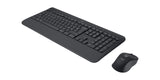 Logitech 920-011006 tastatur Mus inkluderet Kontor Bluetooth QWERTZ Tjekkisk Grafit