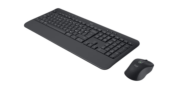 Logitech 920-011006 tastatur Mus inkluderet Kontor Bluetooth QWERTZ Tjekkisk Grafit