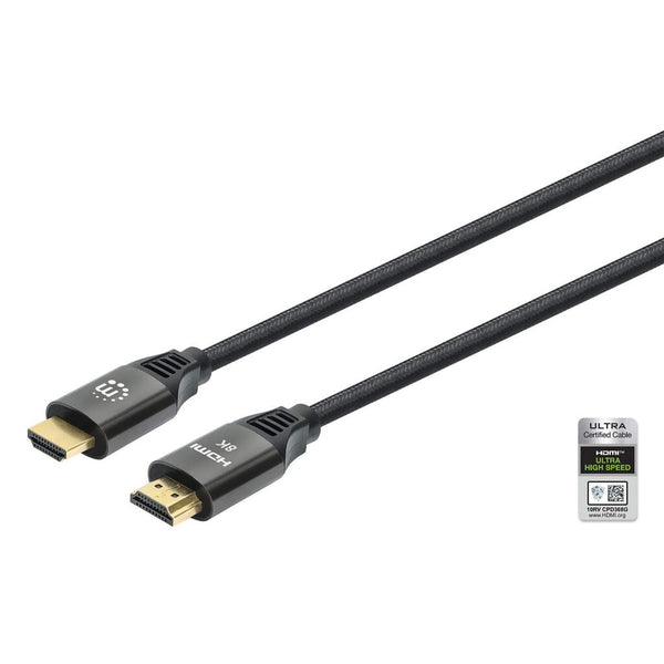 Manhattan 355957 HDMI-kabel 3 m HDMI Type A (Standard) Sort
