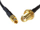 DeLOCK 88579 koaxial kabel 0,2 m Sort