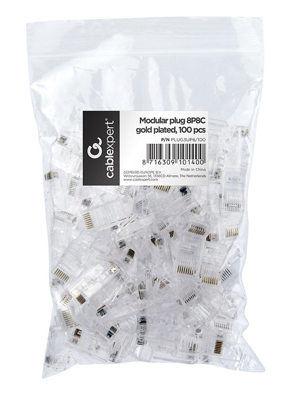 Cablexpert PLUG3UP6/100 kabelsamler 1 Transparent
