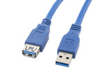 Lanberg CA-US3E-10CC-0018-B USB-kabel 1,8 m USB A Blå