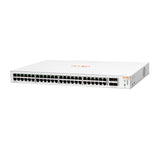 HPE Aruba Networking Aruba Instant On 1830 48G 4SFP Administreret L2 Gigabit Ethernet (10/100/1000) 1U