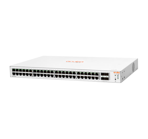 HPE Aruba Networking Aruba Instant On 1830 48G 4SFP Administreret L2 Gigabit Ethernet (10/100/1000) 1U