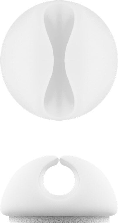 Goobay 95183 kabelorganisator Universel Kabelholder Hvid 5 stk