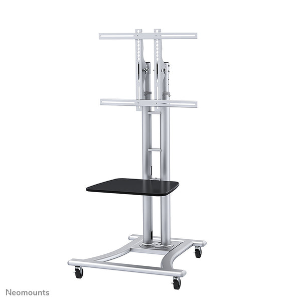 Neomounts PLASMA-M1800E multimedie vogn & stand Sølv Transportabelt gulvstativ