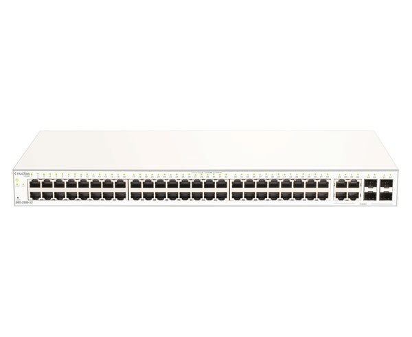 D-Link DBS-2000-52 netværksswitch Administreret L2 Gigabit Ethernet (10/100/1000) Grå