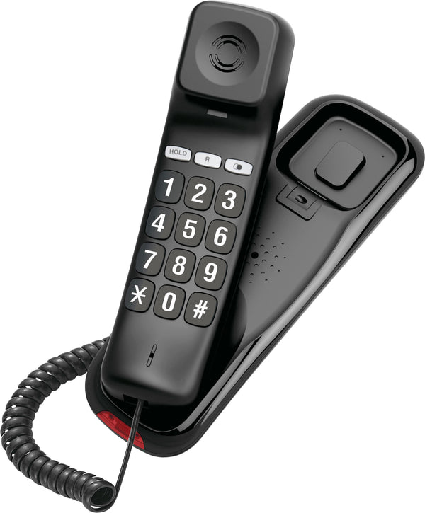 Olympia 4510 Analog telefon Sort, Rød