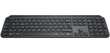 Logitech MX Keys tastatur Universel RF trådløs + Bluetooth QWERTZ Tysk Grafit