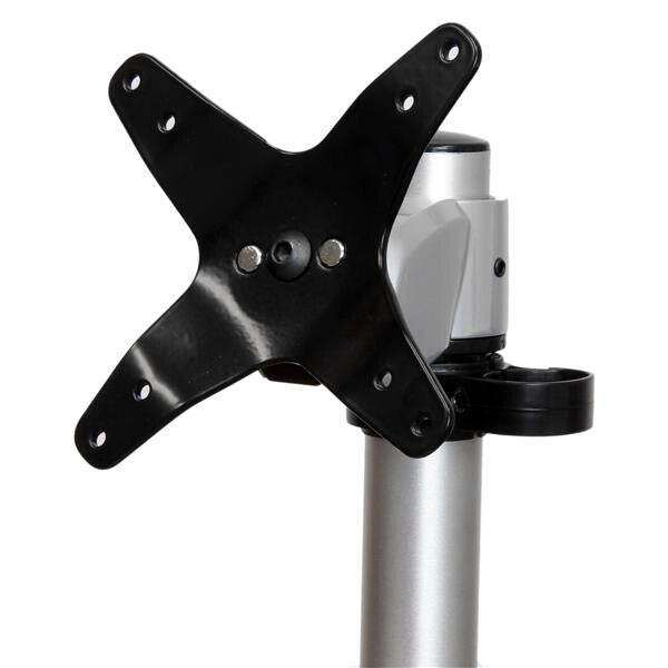 StarTech.com ARMPIVOT skærmbeslag og -stativer 86,4 cm (34") Skrivebord Sort, Sølv