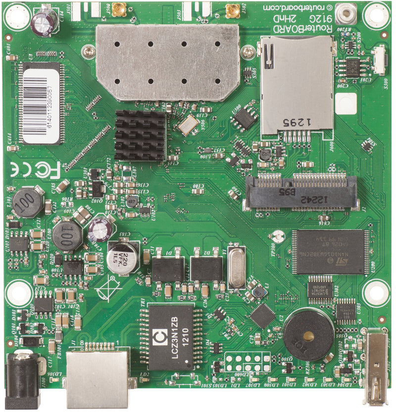 Mikrotik RB912UAG-2HPND reservedel til netværksudstyr Bundkort