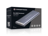 Conceptronic HDE01G drevkabinet SSD kabinet Grå M.2