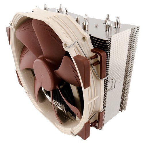 Noctua NH-U14S Computerkølesystem Processor Køler 12 cm Brun, Rustfrit stål