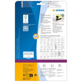 HERMA 8624 print etiket Hvid Selvklæbende printeretiket