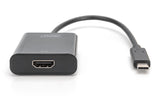 Digitus DA-70852 USB grafisk adapter Sort
