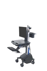 Ergotron STYLEVIEW CART LCD PIVOT LiFe POWERED Grå Multimedie kurv