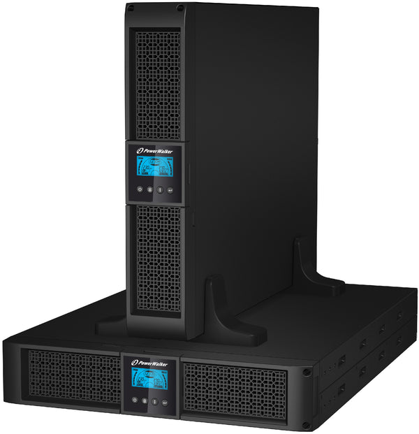 PowerWalker VI 3000RT LCD UPS-enhed 3 kVA 2700 W 9 AC stikkontakt(er)
