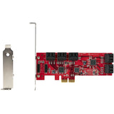 StarTech.com 10P6G-PCIE-SATA-CARD interface-kort/adapter Intern