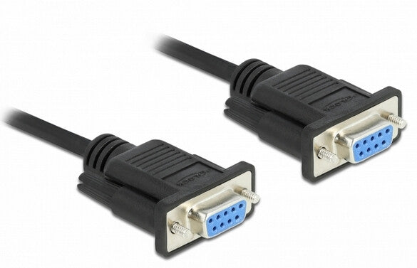 DeLOCK 87278 serielkabel Sort 1 m DB-9