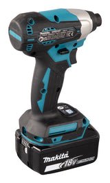 Makita DTD157Z elektrisk skiftenøgle 1/4" 3000 rpm 140 Nm Sort, Grøn 18 V