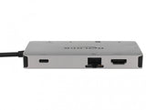 DeLOCK 87735 dockingstation Ledningsført USB 3.2 Gen 1 (3.1 Gen 1) Type-C Grå