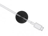 DeLOCK 18343 kabelorganisator Bord/Væg Kabelholder Sort 10 stk