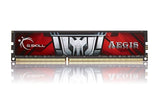 G.Skill Aegis F3-1600C11D-16GIS hukommelsesmodul 16 GB 2 x 8 GB DDR3 240-pin DIMM