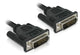 DeLOCK DVI 24+1 Cable 0.5m male/male DVI kabel 0,5 m DVI-D Sort