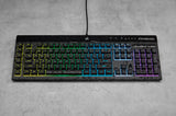 Corsair K55 RGB PRO tastatur Spil USB QWERTY Nordisk Sort