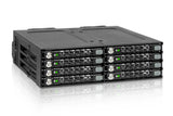 Icy Dock MB998SK-B drive bay panel Sort