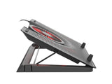 GENESIS Oxid 550 køling til laptop 43,9 cm (17.3") 2800 rpm Sort