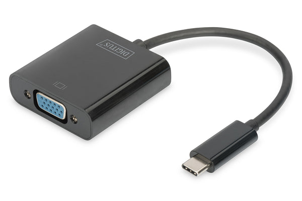 Digitus DA-70853 USB grafisk adapter 1920 x 1080 pixel Sort