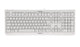 CHERRY KC 1000 tastatur Universel USB QWERTY Nordisk Grå