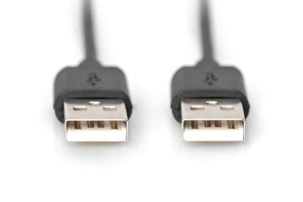 Digitus AK-300100-010-S USB-kabel USB 2.0 1 m USB A 0,48 Gbit/sek. Sort