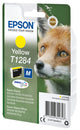 Epson Fox T1284 ræv DURABrite Ultra enkeltpakke gult blæk