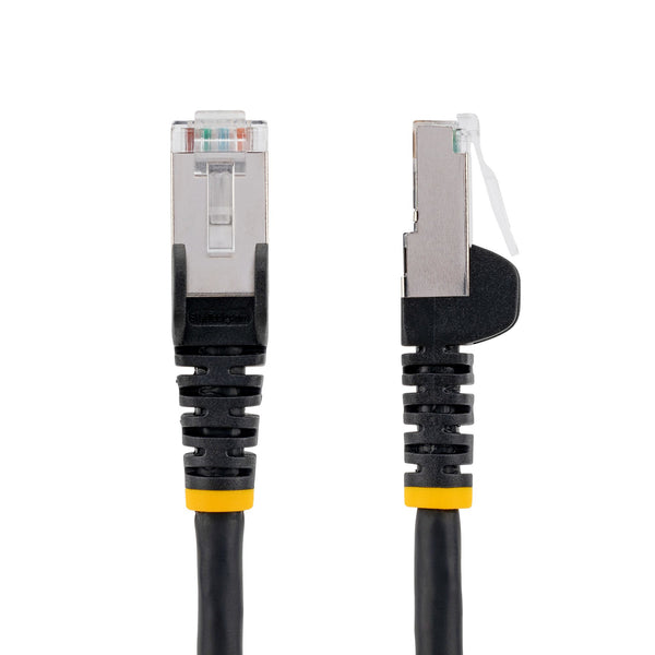 StarTech.com NLBK-2M-CAT6A-PATCH netværkskabel Sort S/FTP (S-STP)