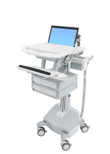 Ergotron StyleView Aluminium, Grå, Hvid Laptop Multimedie kurv
