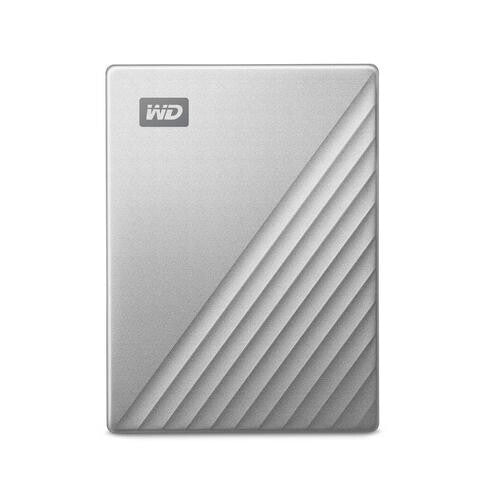 Western Digital WDBFTM0040BSL-WESN ekstern harddisk 4 TB USB Type-C 3.2 Gen 1 (3.1 Gen 1) Sølv