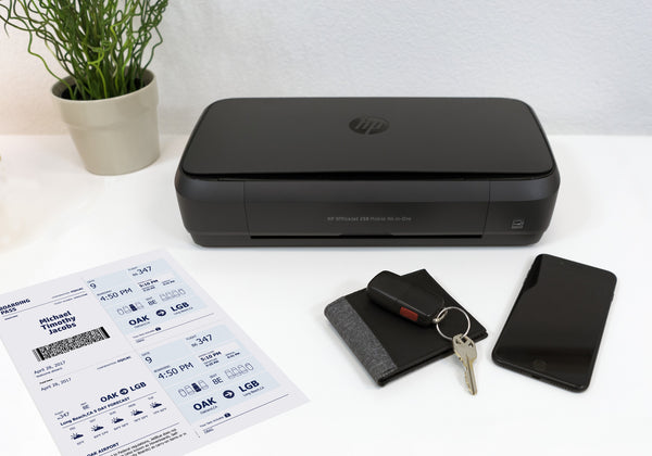 HP OfficeJet Mobile 250 Trådløst All-in-One Farve Printer, Kopimaskine, scanner