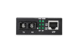 Digitus DN-82121-1 netværksomformer til medie 1000 Mbit/s 1310 nm Enkeltilstand Sort
