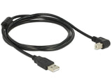 DeLOCK 1.5m, USB 2.0-A / USB 2.0-B USB-kabel 1,5 m USB A USB B 0,48 Gbit/sek. Sort