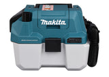Makita DVC750LZX3 støvsuger 7,5 L Tromle vakuum Tør&våd Poseløs