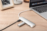 Digitus DA-70242-1 interface hub USB 3.2 Gen 1 (3.1 Gen 1) Type-C 5000 Mbit/s Sølv